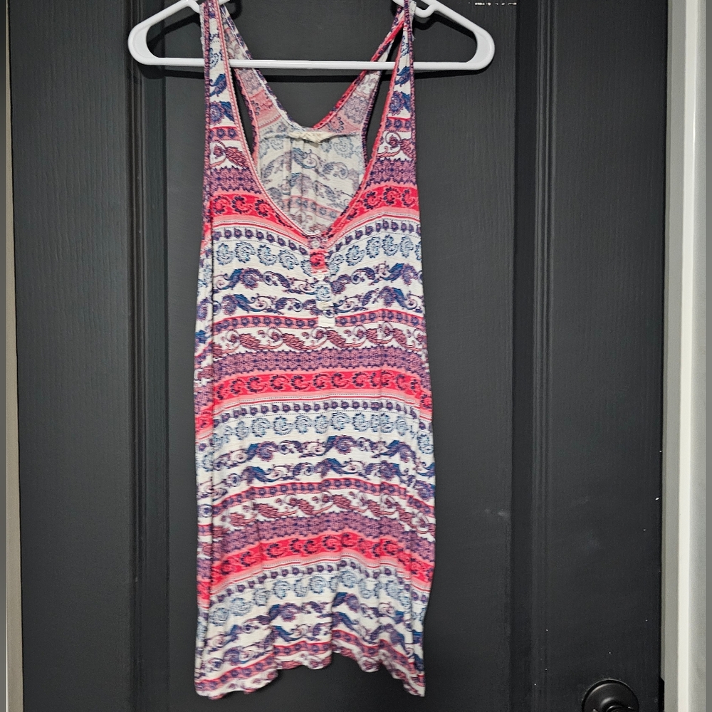 Multi colored womens top